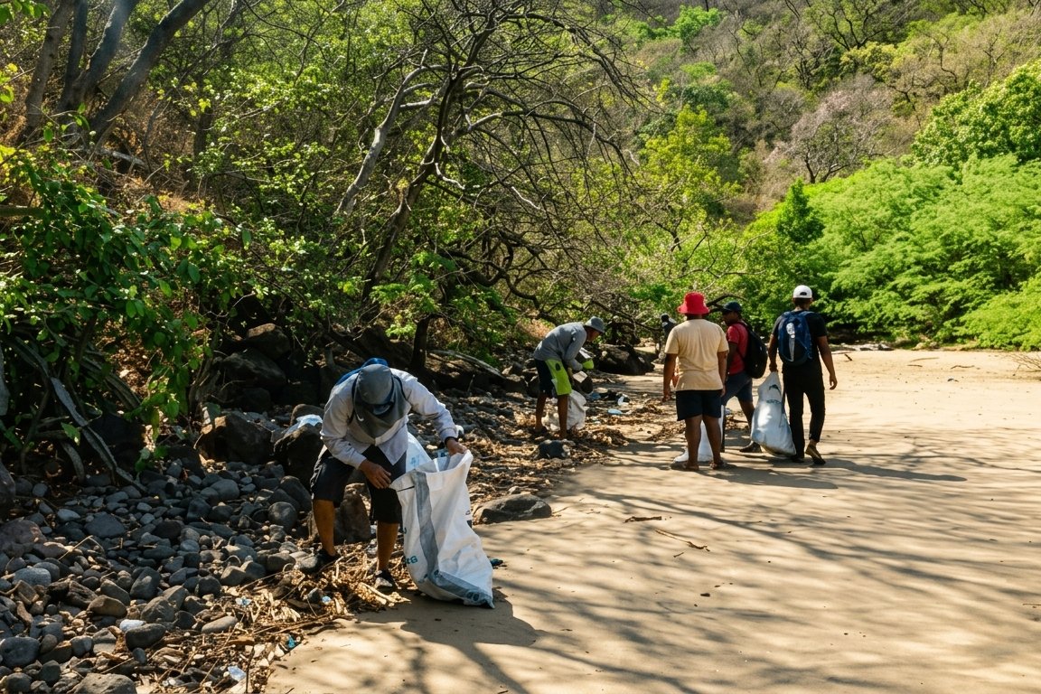 Jornada de limpieza de playa